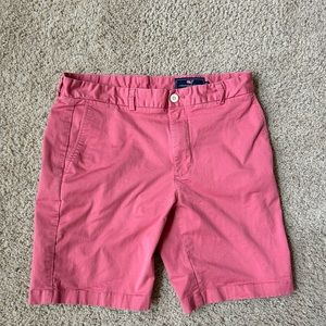Pink Vineyard Vines Khaki Shorts